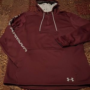 Under Armour Half Zip Fleece Lined Hoodie